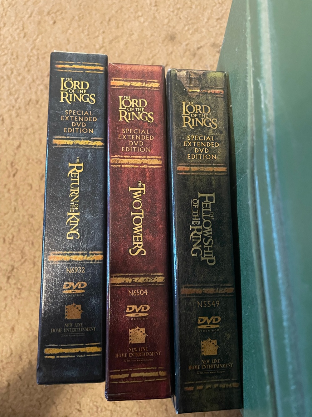 Special Extended Edition DVD Box Set - Blue, Red, Black Spines